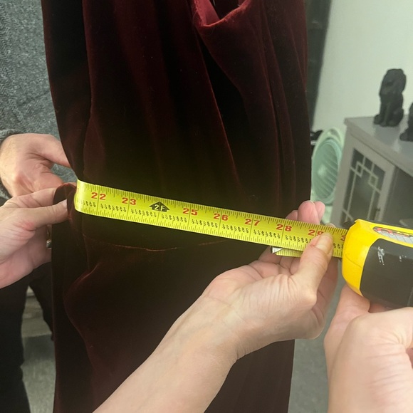 Aqua dress brand velvet from Bloomingdale’s. - Picture 9 of 10